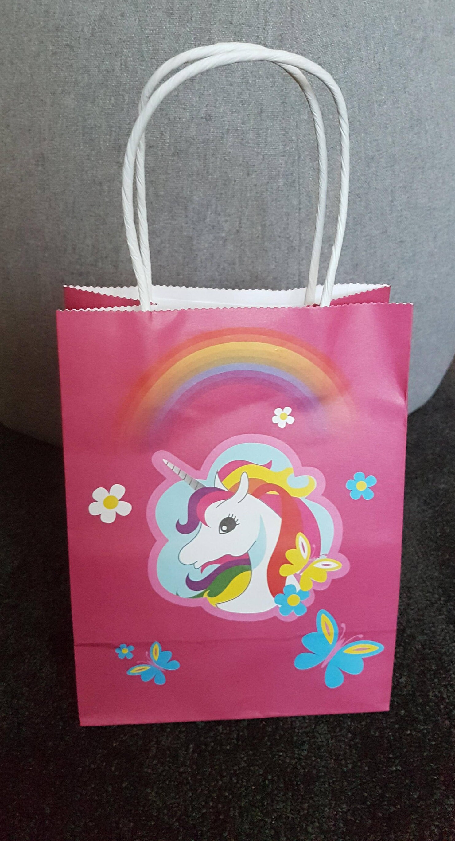 4x Unicorn Party Treat Bags Loot Bags Unicorn Theme Girls Etsy Australia