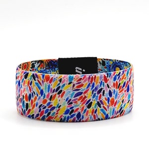 Customizable Elastic Wristband, Reversible personalized Stretchy Bracelet