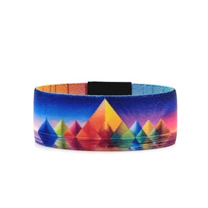 Unity,Customizable Elastic Wristband, Bright Colors, Reversible personalized Stretchy Fitness Band, Bracelet, Holiday Gift