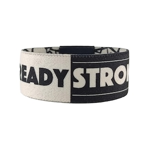 Custom Elastic Wristband, Personalized Name Bracelet, Handmade Polyester