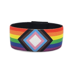 Pulsera elástica del orgullo, pulsera tejida de la igualdad