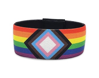 Pride Elastic Wristband, Equality Woven Bracelet