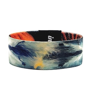 Customizable Elastic Wristband, Halloween,Reversible personalized Stretchy Bracelet