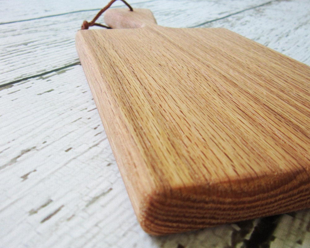 Mini Individual Oak Bread Board