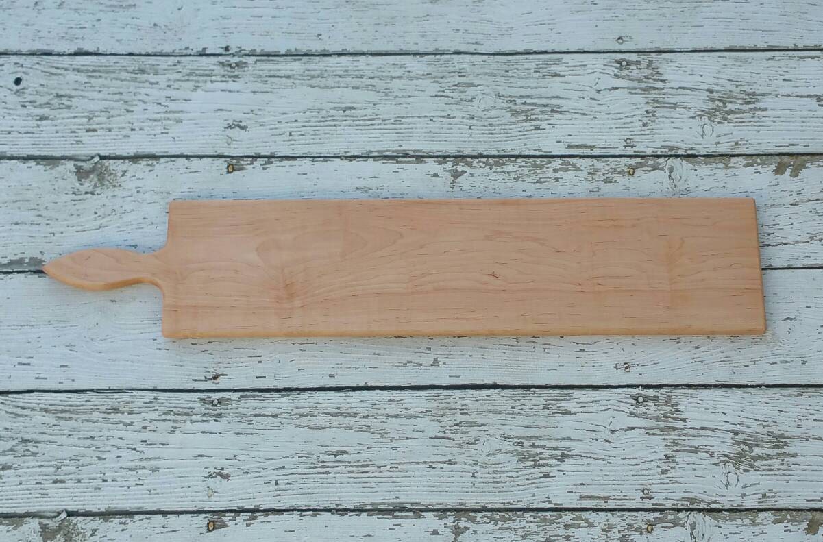 36 Inch Large Wooden Serving Platter Cheese Board in Maple by Red