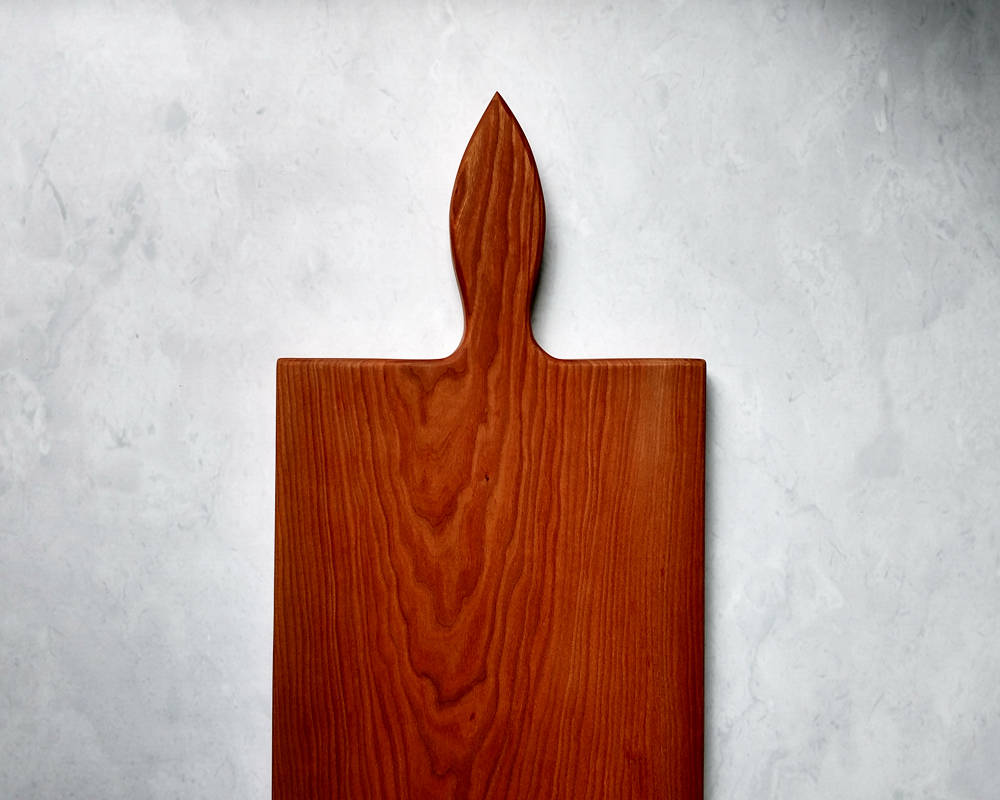 42 Inch Extra Large Wooden Serving Platter Cheese Board in Cherry