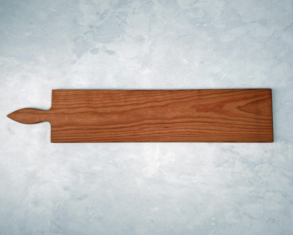 36 Inch Large Wooden Serving Platter Cheese Board in CHERRY by Red