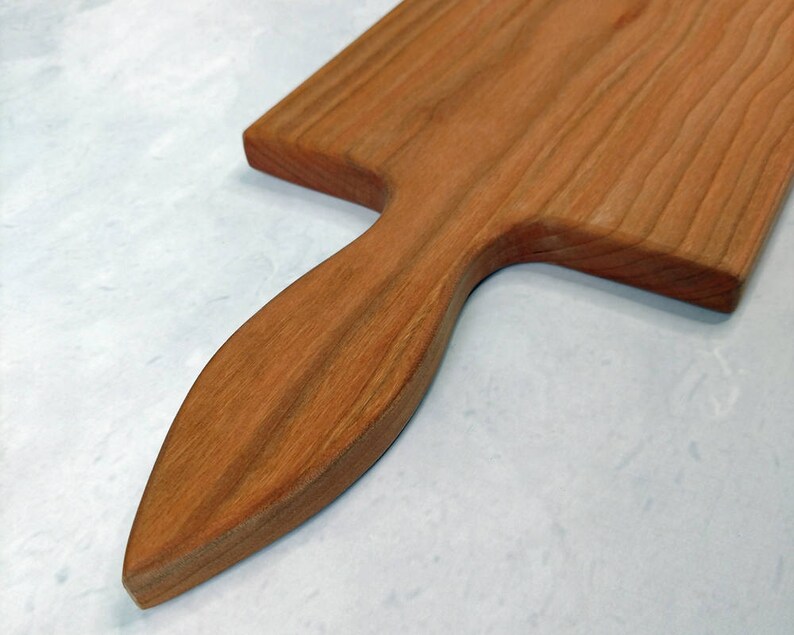 36 Inch Cheese Board with optional engraving CHERRY Large Wooden Serving Platter