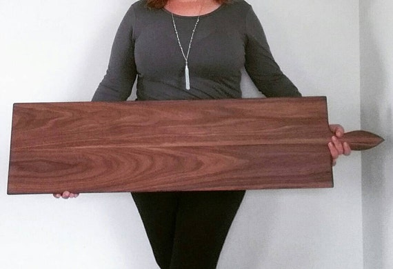 42 Inch WALNUT Extra Large Wooden Serving Platter Cheese Board