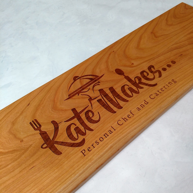 36 Inch Cheese Board with optional engraving CHERRY Large Wooden Serving Platter
