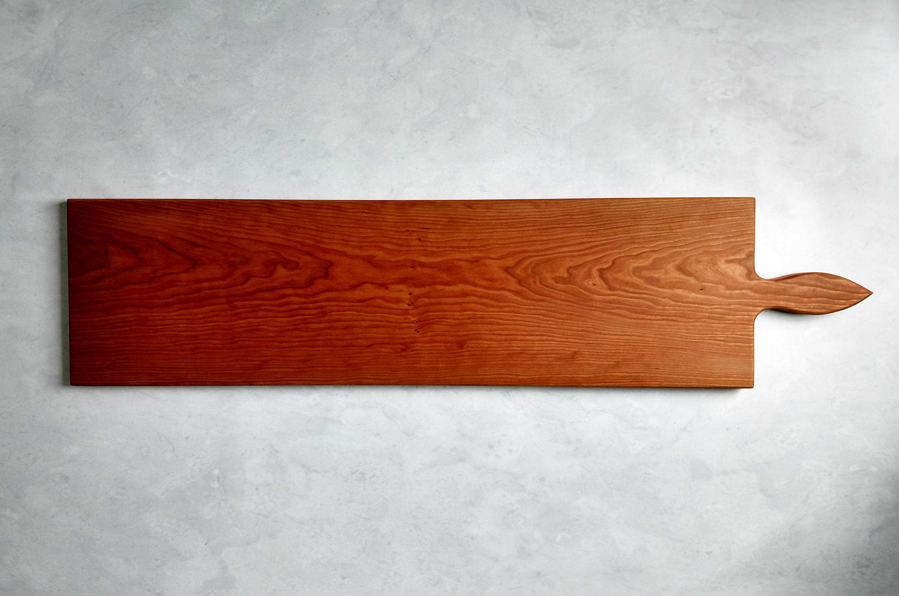 42 Inch Extra Large Wooden Serving Platter Cheese Board in Cherry
