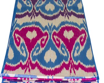 Exclusive 100/% cotton ikat fabric from Uzbekistan 8050