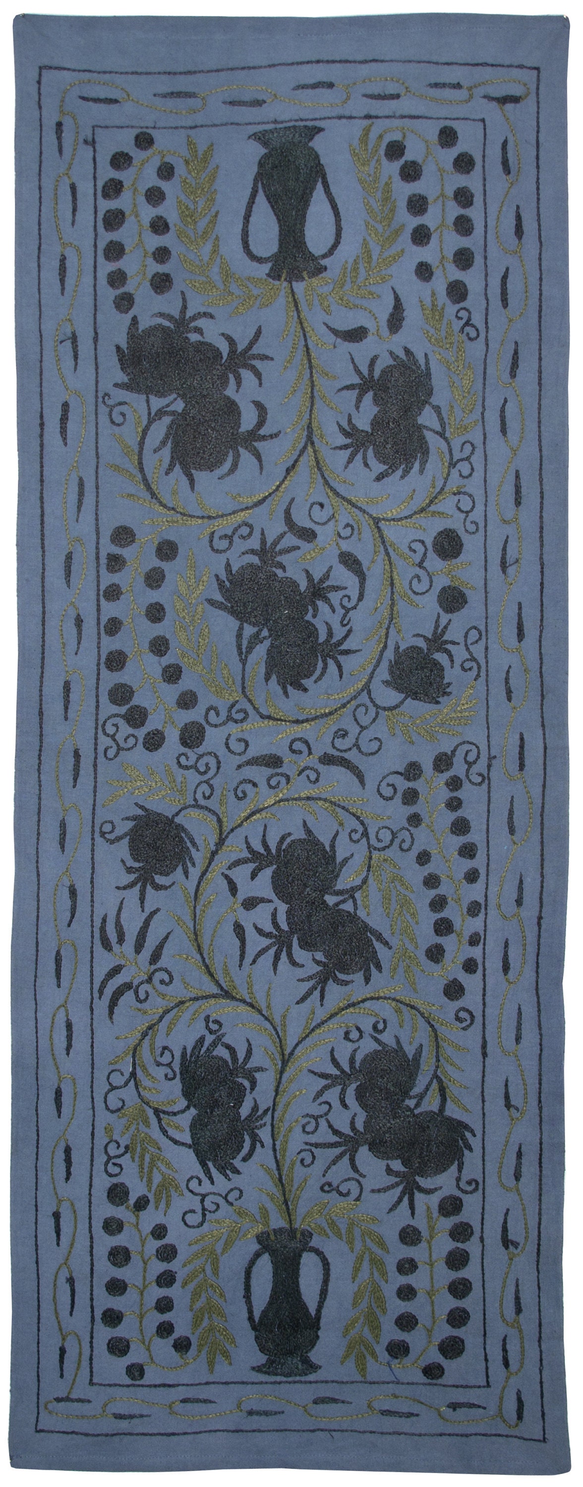 Amazing antique design handmade needle work suzani from Uzbekistan 418