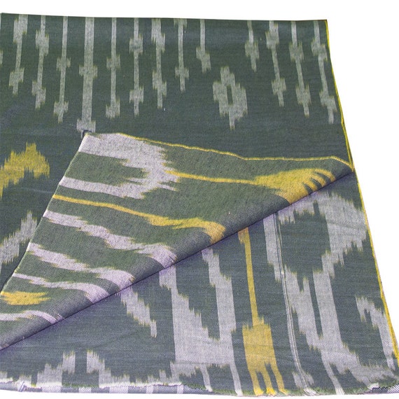 Exclusive 100/% cotton ikat fabric from Uzbekistan 8050