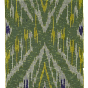 Exclusive 100/% cotton ikat fabric from Uzbekistan 8050