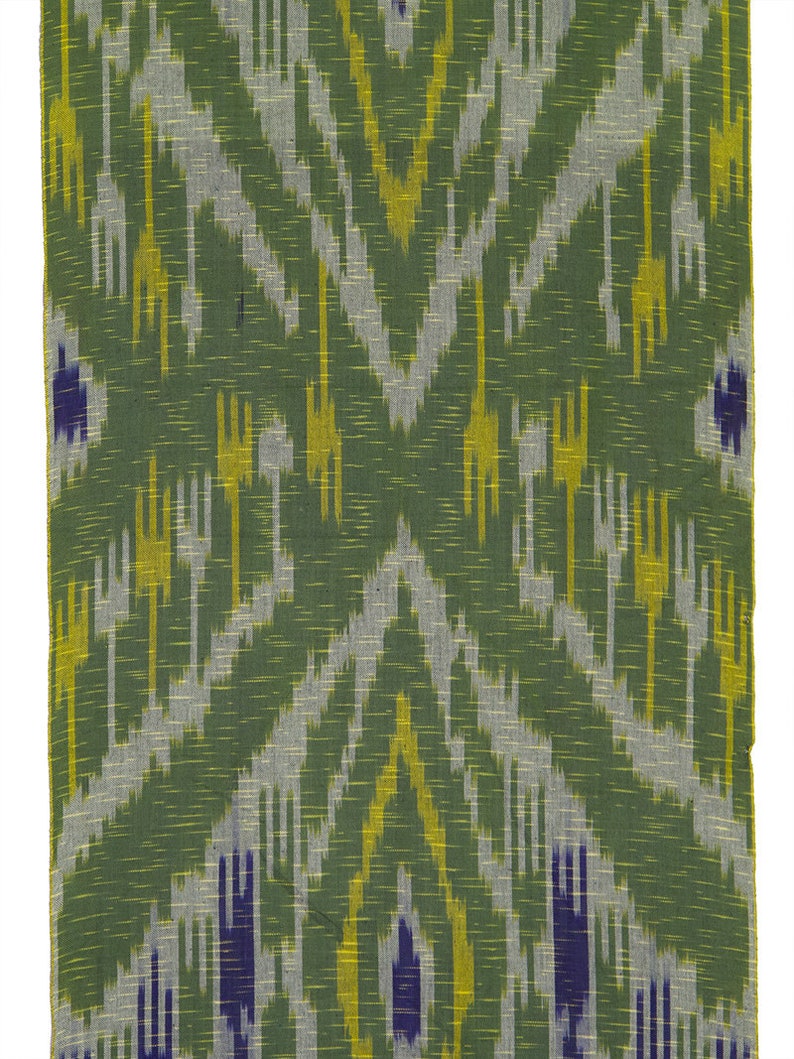Exclusive 100/% cotton ikat fabric from Uzbekistan 8050