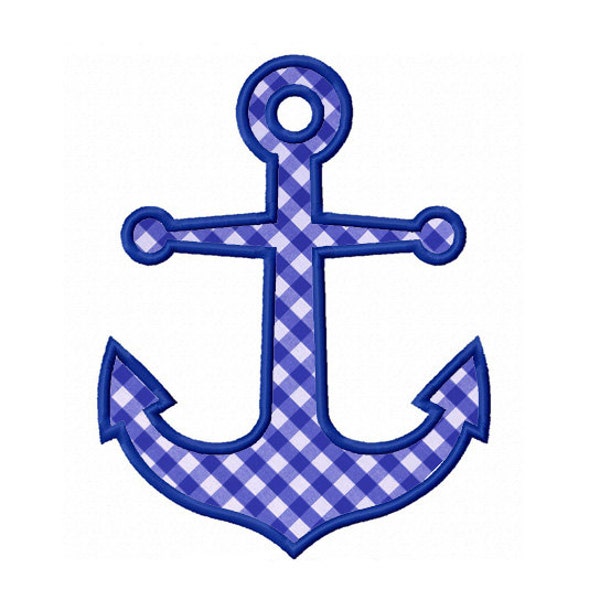 Anchor Applique,Anchor Embroidery,Machine Embroidery Design NO:0172