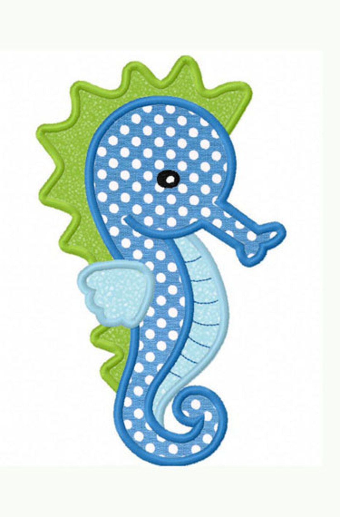 Stella Cove Sea Horse Embroidery Poncho main image 1