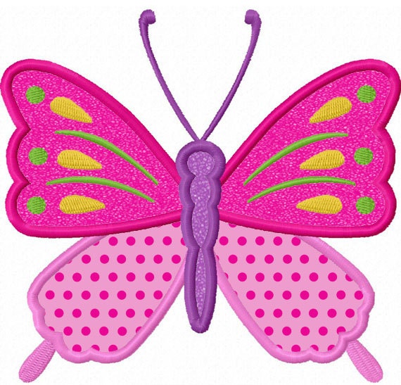 Butterfly Applique Design