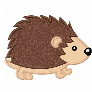 Stekelvarken Hedgehog stoffen Machine borduurwerk ontwerpen NO: 0050