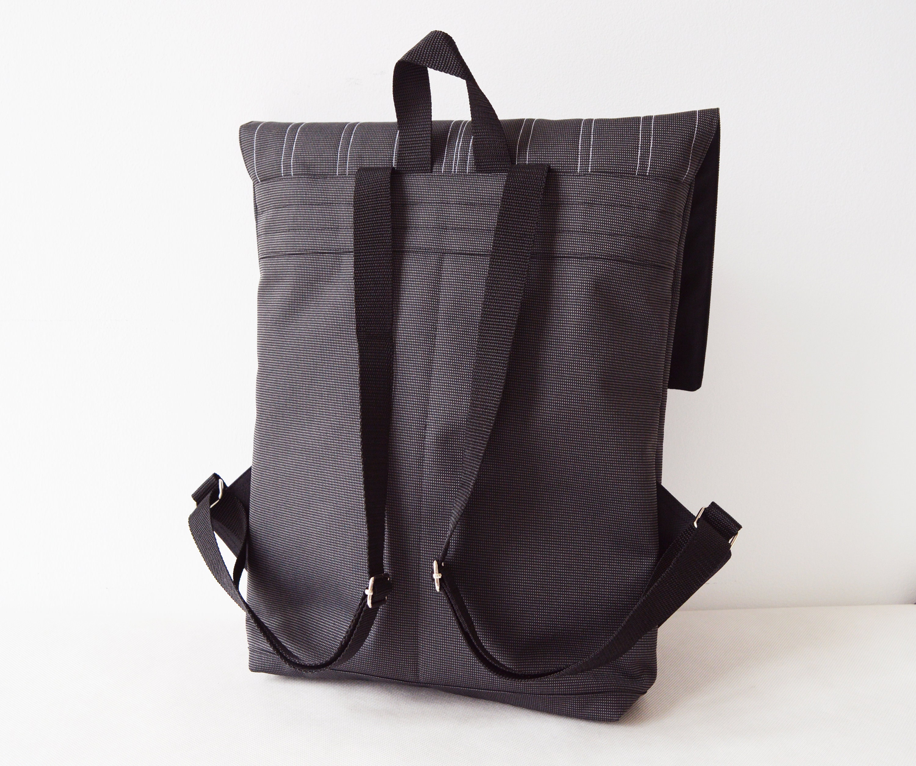 Backpack Unisex Waterproof Water Resistant Cordura Grey - Etsy