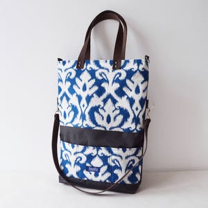 Grand sac fourre-tout en toile à rabat