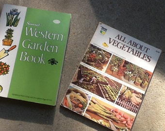 Vintage Western garden manual / vegetables garden book / vintage instructional garden book