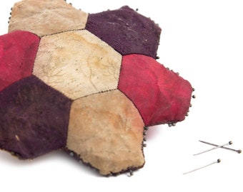 VICTORIAN PATCHWORK PINCUSHION