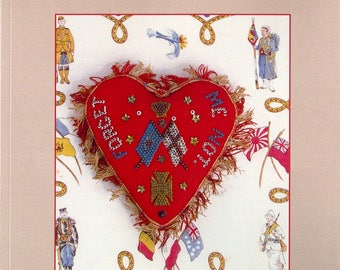 FORGET ME NOT - Sweetheart pincushion book, An illustrated history of military Sweetheart pincushions