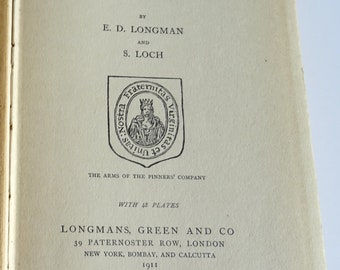 Very Rare BOOK - Pin and Pincushions by E.D. Longman and S. Loch Published 1911