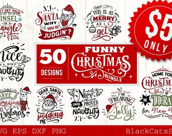 Download Funny Christmas Svg Etsy PSD Mockup Templates