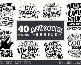 Download Antisocial Svg Etsy