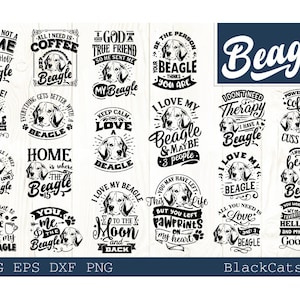 Beagle Bundle SVG 20 designs, Beagle dog svg, I love my Beagle svg, Beagle dog svg, Beagle lover bundle svg, Dog bundle svg