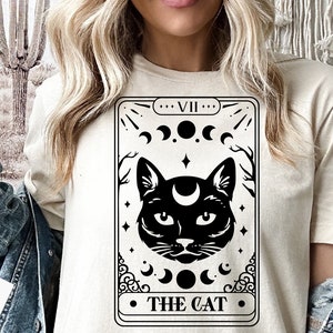 O tarô do gato SVG, amante do gato svg, tarô do gato svg, carta de tarô svg, carta de tarô do gato svg, tarô do gato preto svg