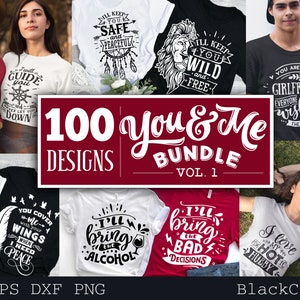 Couple matching outfits SVG bundle 100 designs vol 1