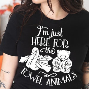 Estou aqui apenas pelos animais de toalha SVG, animais de toalha svg, Cruzeiro svg, férias engraçadas svg, Animais de toalha svg, Engraçado svg