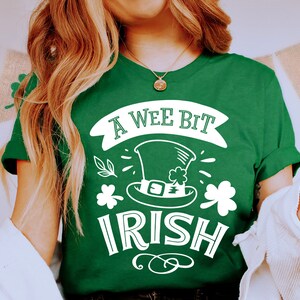 Lite irländsk svg, St Patrick SVG, St Patricks Day SVG, St Patrick's Day Svg, St Patricks Svg, Shamrock Svg, Klöver Svg, Irländsk svg