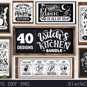 Witch's Kitchen SVG Bundle 40 designs