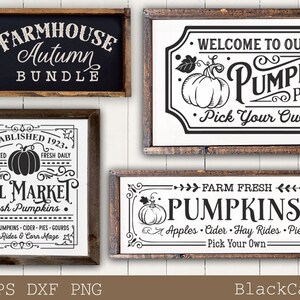 Rustic Fall Bundle Svg,vintage Autumn Svg, Rustic Farmhouse Autumn Svg ...