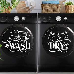 Wash dry sign svg, Wash dry svg, Washer Dryer svg, Laundry Svg, Wash and dry Sign, Washing Machine sticker svg, Laundry room svg