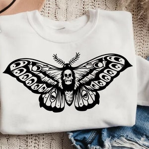 Moth svg, Celestial moth svg, Floral moth svg, Boho moth SVG, Boho moth SVG, Moth svg, Moon moth svg, Magic illustration svg, Witchcraft svg