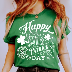 Happy St Patrick&#39;s Day svg, St Patrick SVG, St Patricks Day SVG, St Patrick&#39;s Day Svg, St Patricks Svg, Shamrock Svg, Clover Svg, Irish svg