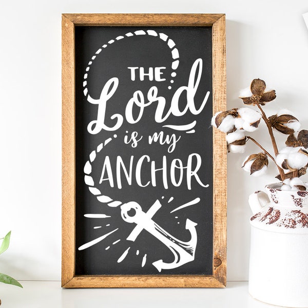 Anchor Bible Verse Etsy