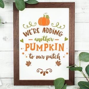 Stiamo aggiungendo un'altra zucca alla nostra patch svg, Autumn svg, Fall svg, autumn svg design, thanksgiving svg, autumn leaves svg