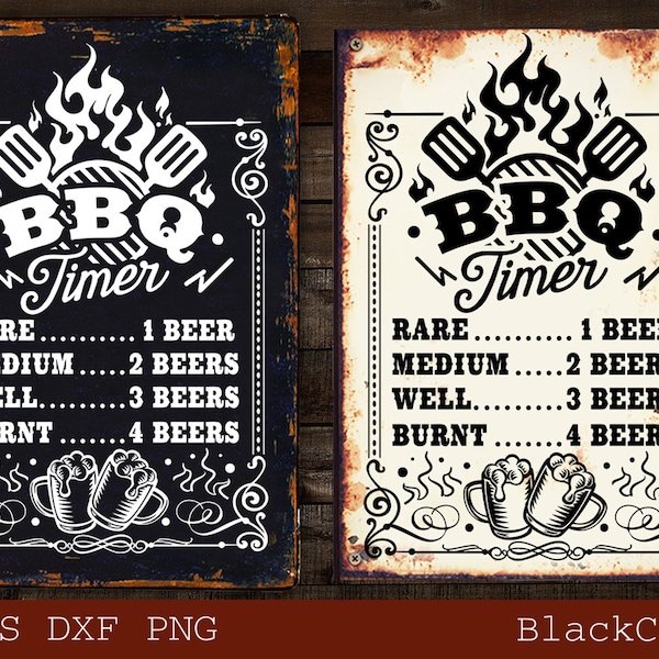 BBQ Timer svg, Master Grill Timer svg, BBQ poster svg, BBQ rules svg, Grill svg