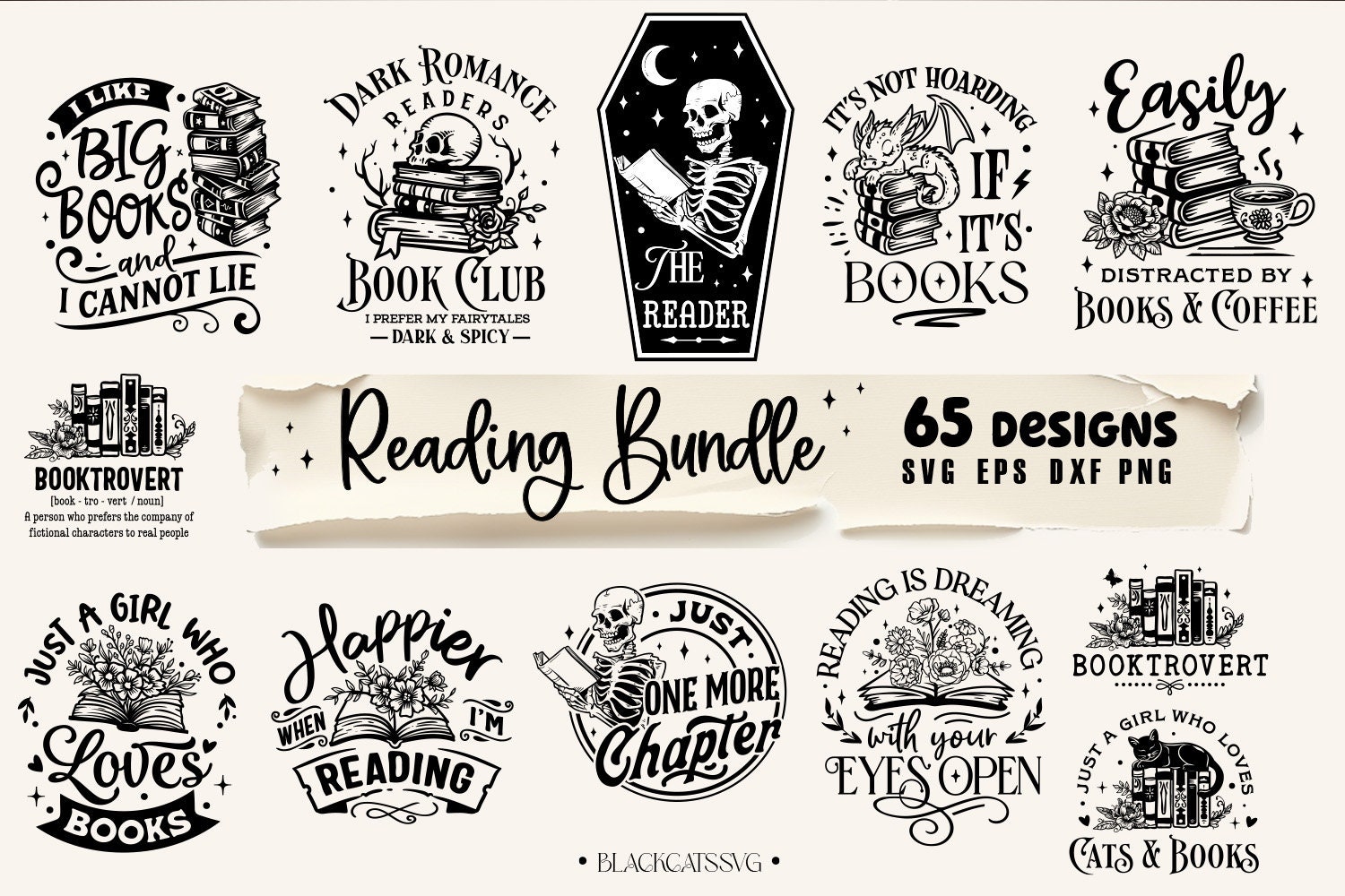 Reading Bundle 65 designs SVG, Floral books svg, Book lover svg bundle, Books bundle svg, Pile of books bundle svg, Book dragon svg