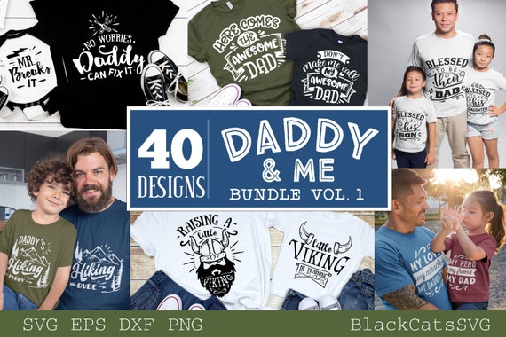 Download Daddy And Me Bundle 40 Designs Vol 1 Etsy
