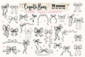 Ribbon Bow SVG Bundle, Coquette Bows Bundle Svg,Ribbon coquette Bow svg, Bow Svg Png, Hair Bow Svg, Bow outline svg,  Coquette Bows SVG product logo