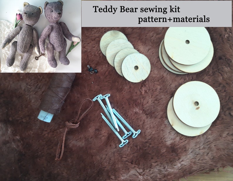 teddy bear making materials