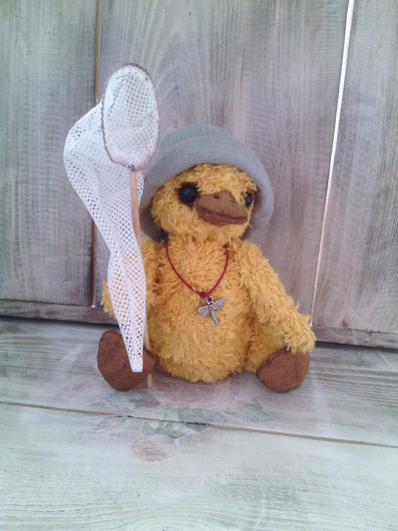 Plushie pattern Duck Teddy pdf pattern Sew animal pattern with text INSTRUCTION!